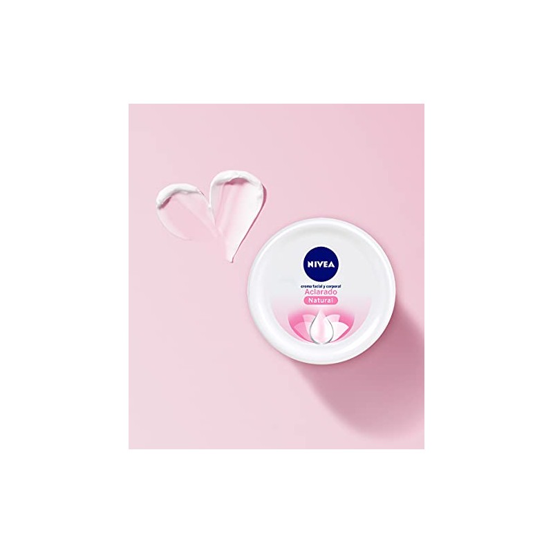 NIVEA Crema Corporal y facial Aclarado Natural (200 ml) ayuda