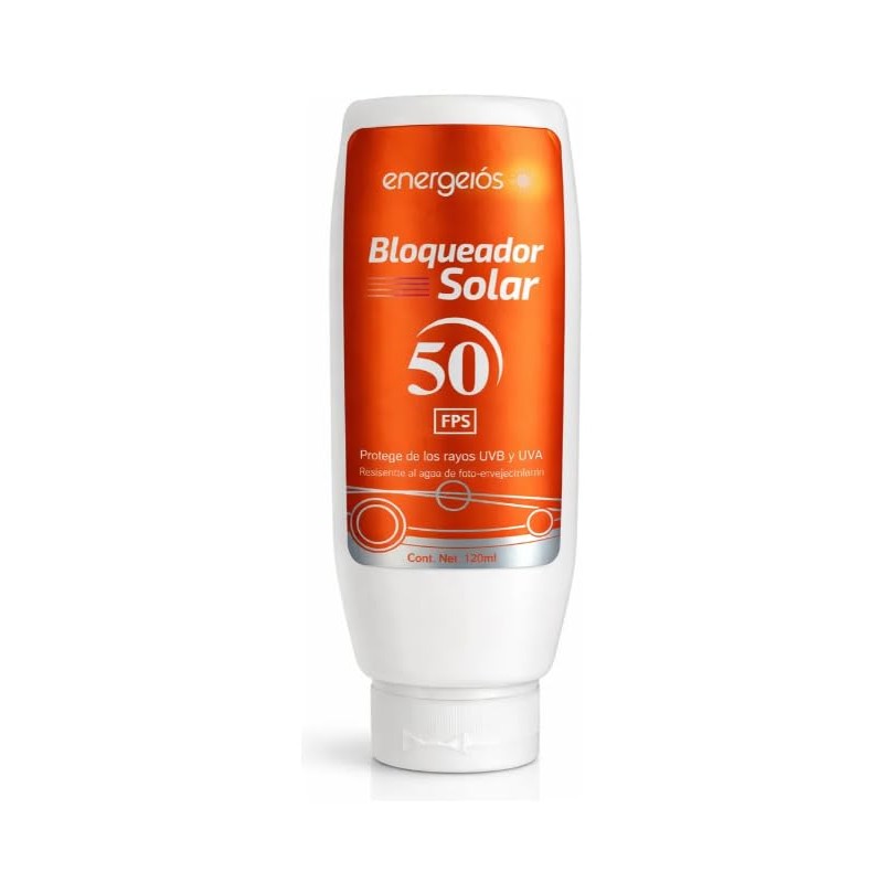 Bloqueador Solar Energeios Protector De120ml Fps50