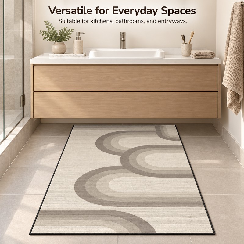 Soft Absorbent Kitchen Floor Mat for Everyday Home Use –