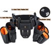 WELKINLAND 39Pockets Tool Belts for Men with Suspenders, 4" Padded
