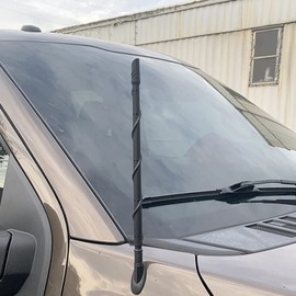 VOFONO 13 Inch Antenna for Ford F150 2009-2024 Ford 250 F350 2017-2024, New Spiral Flex Rubber Truck Antenna Replacement, Ford F150 F250 F350 Accessories