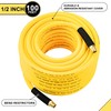 1/2 Inch x 100ft. Hybrid Air Hose with 1/2 in.