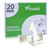 Vmaisi 20 Pack Cabinet Locks Child Safety Latches - Baby