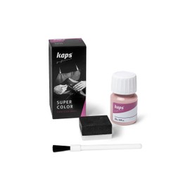 Kaps Super Colour Leather Dye, Leather Colour for Natural Leather, Synthetic and Textile, 25 ml, Pink 124