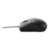 BUFFALO BSMBU26SM Series Wired Blue LED Mouse, Silent, 3 Buttons,
