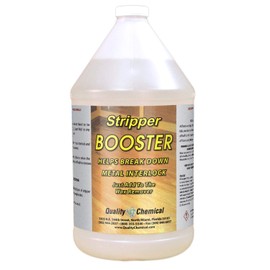 Quality Chemical Floor Stripper Booster - High powered solvent blend to be added to liquid floor strippers.-1 gallon (128 oz.)