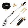 Heavy Duty Propane Weed Torch Burner Kit with 8.8FT Hose,