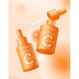 Serum Facial Vitamina C Antioxidante Brillo Antiacne Bioaqua Todo Tipo De Piel Día