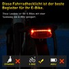 LED Bicycle Light Bicycle Rear Light for E-Bike | Pannier