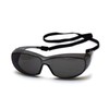 Takagi Earth Man Safety Glasses with Strap, Smoke, Fits Over