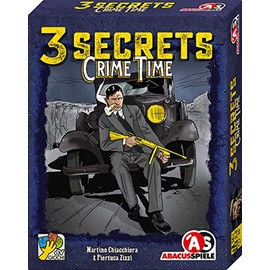 ABACUSSPIELE 38192 - 3 Secrets - Crime Time, Kartenspiel