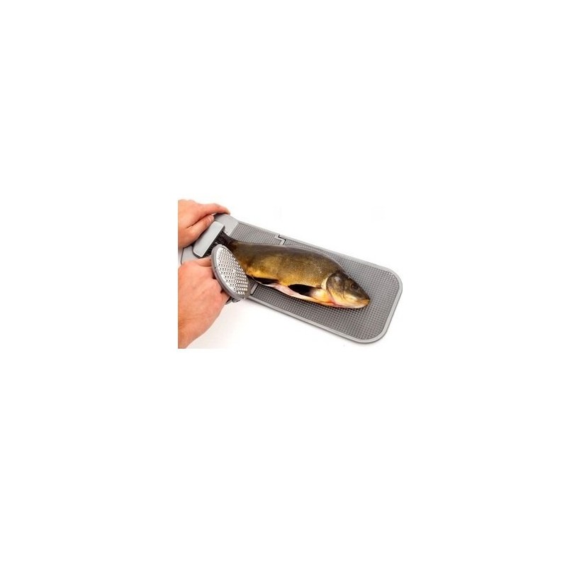 Jaxon Foldable Filleting Board with Stainless Steel Fish Scaler