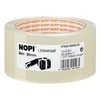 NOPI Universal Packing Tape Transparent, 66m:50mm