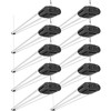 Bbounder 10 Pack Linkable LED Utility Shop Light, 4400 LM,