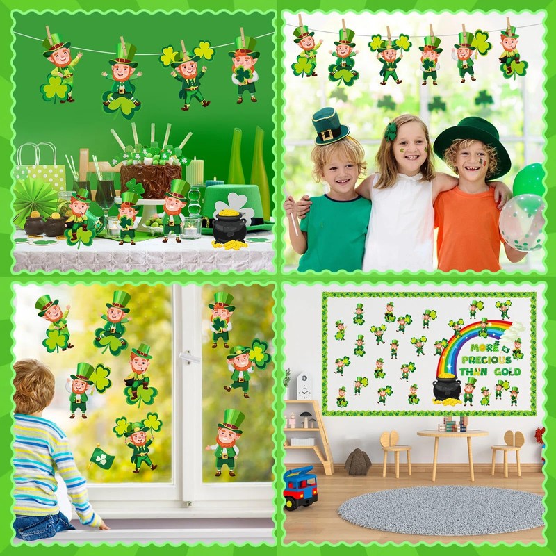 Pasimy St. Patrick's Day Bulletin Board Decoration St. Patrick's Day