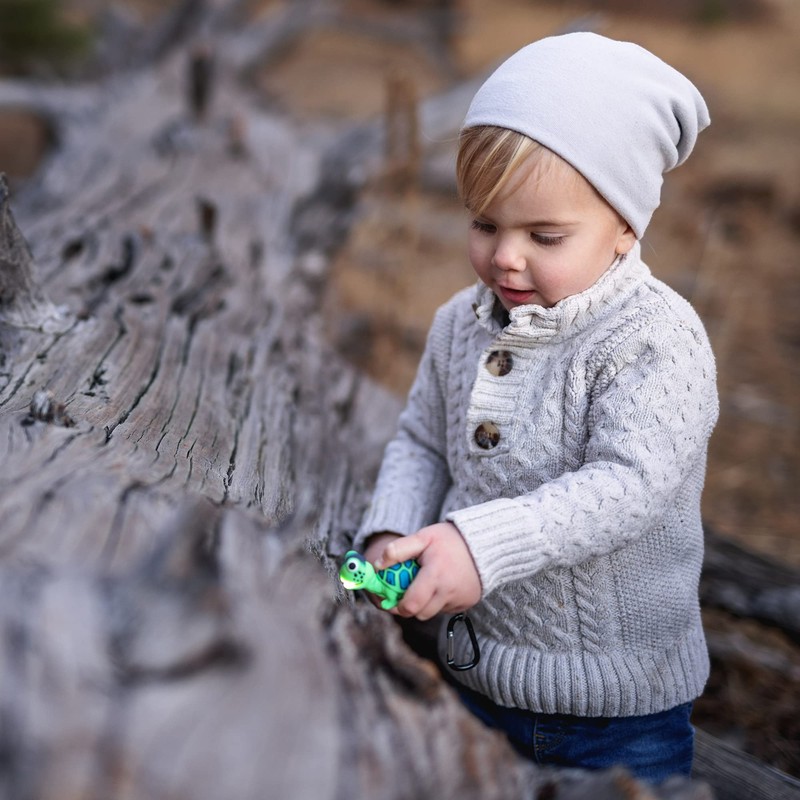 Sun Company Wildlight Animal Caribina Flashlight | Mini Animal Keychain