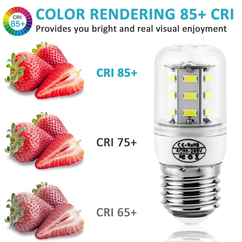 MIFLUS Refrigerator Light Bulb,Appliance Bulb 5304511738/ Light Bulb Kei D34l