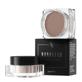 NANOBROW Eyebrow Pomade Medium Brown - Waterproof, Colouring Pomade. Precise Contour and Filling Eyebrows