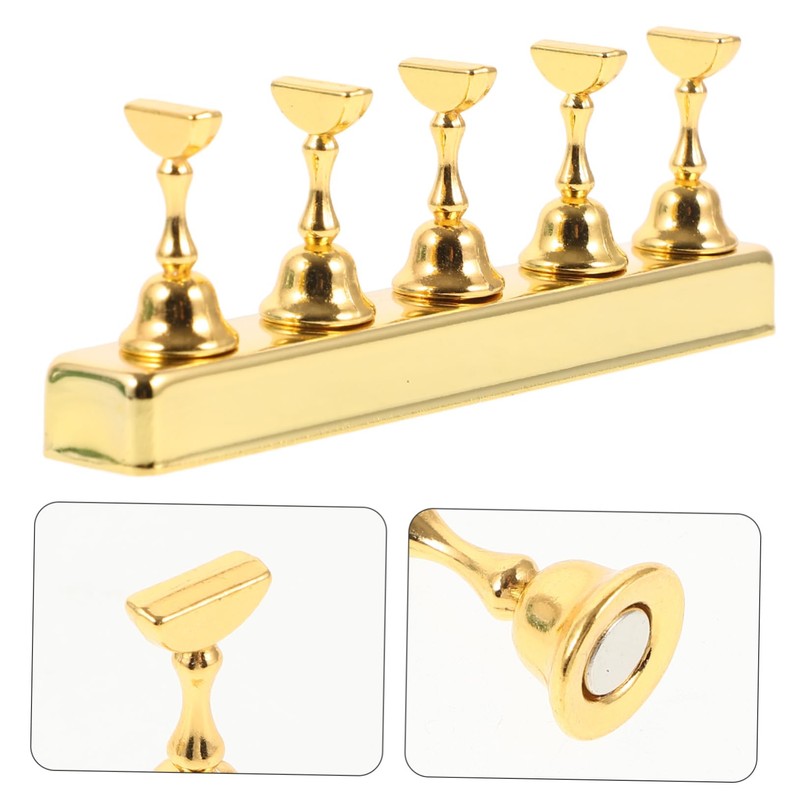 WOONEKY Manicure Set Nail Holder for Painting Nail Art Practice