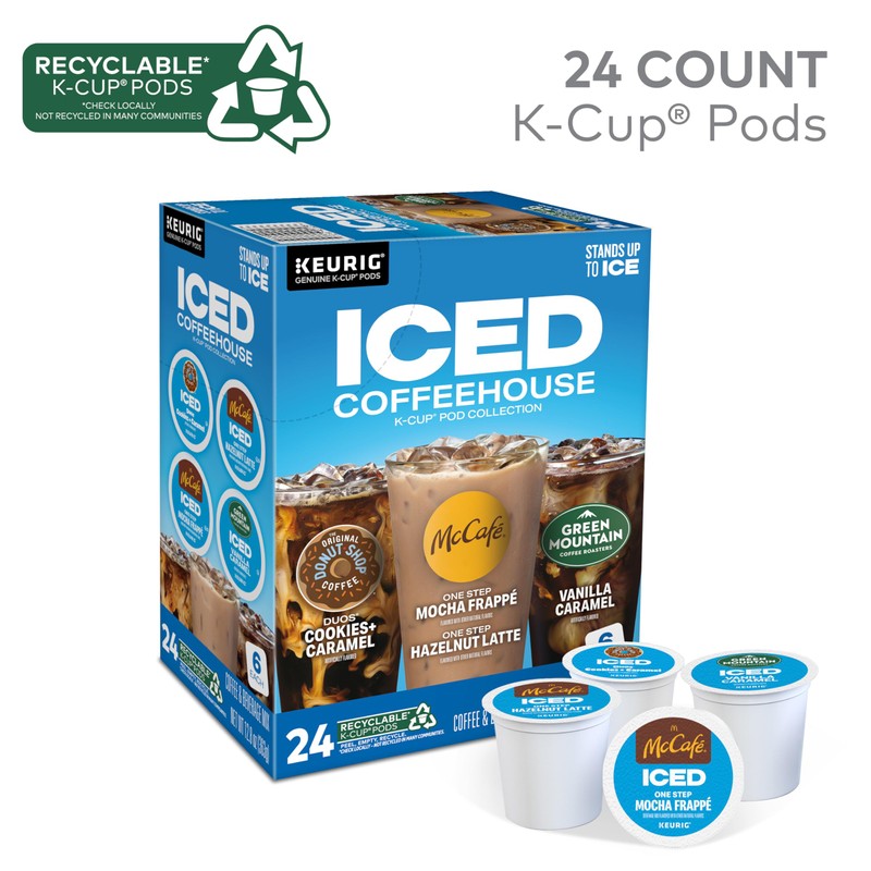 The Original Donut Shop® K-Cup Iced Duos Cookies and Caramel