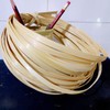 Bamboo Strips for Weaving (7pcs), 0.6 Inch Wide Strips for