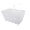 White Kids Metal Wire Cycling Basket Junior Bike Bicycle Girls