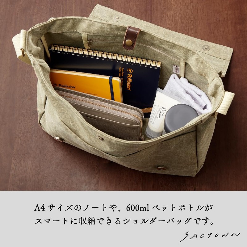 Canvas Workshop Shoulder Bag [Shoulder Bag Men's Women's Canvas Crossbody