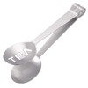 Spoon Shaped Tea Bag Squeezer/Holder Gadget, Round Stainless Steel Teabag
