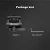 Accsoon 1/4" Multi-Directional Cold Shoe Mount Adapter with 1/4" Thread