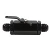 Fuel Shut Off Check Valve 6061 Aluminum Alloy Black Anodized