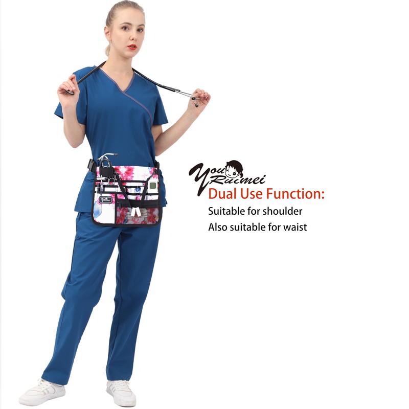 YOURUIMEI Nurse Belt Organizer Pouch,Nurse fanny pack, Nurse Fanny Pack
