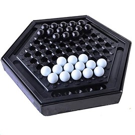 Chess Sets Chess Board Game Table Games Abalone Family Board Game Intellectual Development Desktop Party Home Marble Strategy Game for Children Kids  