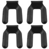 FINBe 4 Pack Refrigerator Wheel Stoppers for 2.95 Inch Casters
