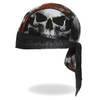 Hot Leathers HWH1098 Jumbo Skull Headwrap - One Size Fits
