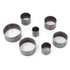 7 Pieces Leather Cutting Dies Set Round Handmade Puncher Leather