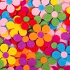 Naler 120 x Fliz Flowers Colourful Fabric Flowers Decorative Flowers