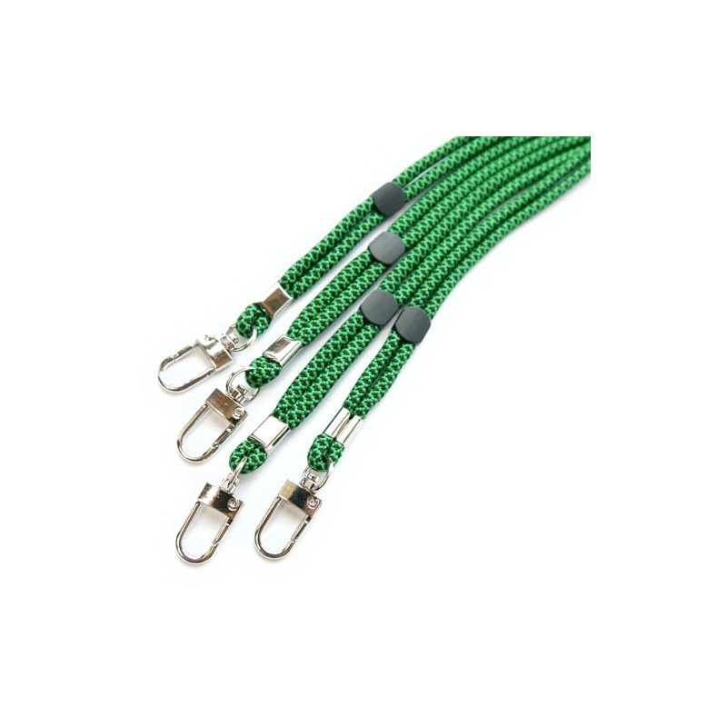 trage.band® Long Adjustable Neck Strap with Carabiner Hook, Pack of