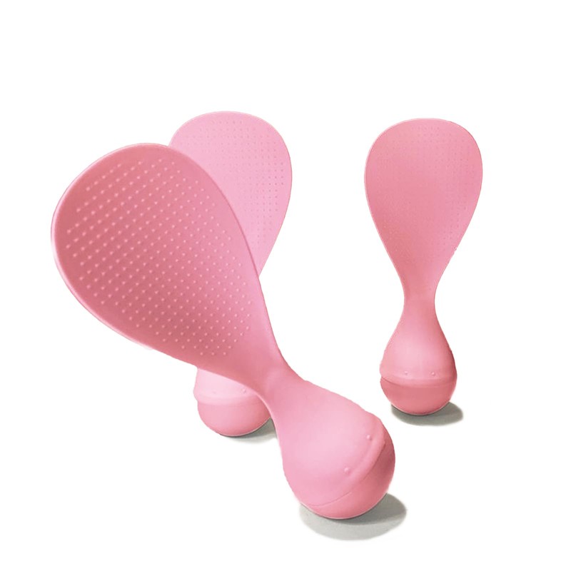 Cevorae Rice Spoon, Standing Rice Spoon, Anti-Trip Rice Spoon, Embossed
