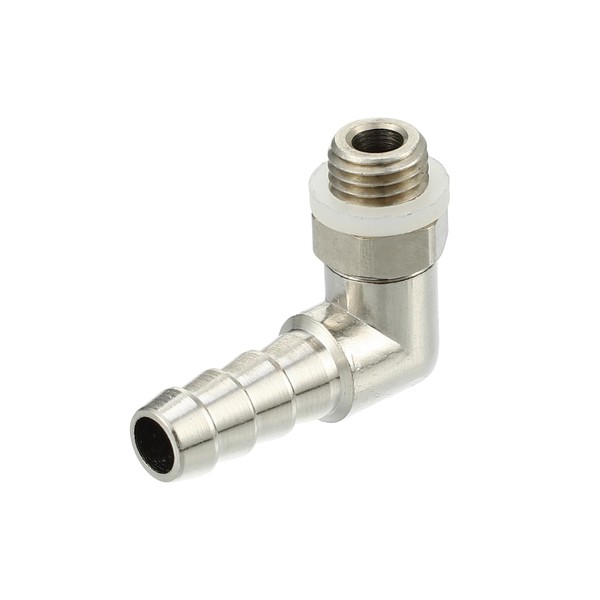 Motoforti Universal Car 90 Degree Brass Fitting Hose Adapter, Hose