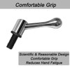 Clamping Lever Handles, Imperial 1/2 x 30mm Male Thread Quick