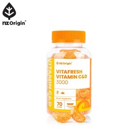 NZ Origin VitaFresh Vitamin C&D 3000 (70 Gummies) / 엔젯오리진 비타프레쉬 비타민 C&D 3000 (70구미)