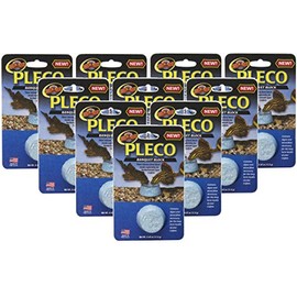 Zoo Med Laboratories 10 Pack of Pleco Banquet Blocks, 1 Week Each