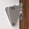 WINSOON Barn Door Lock Hardware Stainless Steel Sliding Privacy Latch