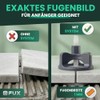 FUX Tile Levelling System 1 mm, Pack of 2500 Thread