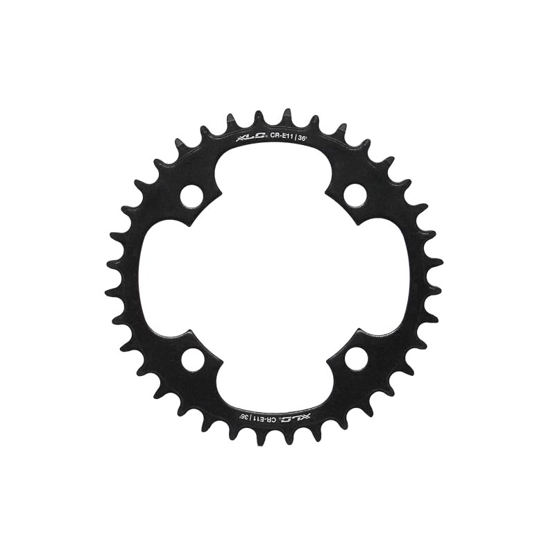 XLC E-Bike Chainring for Mid Motor Steel BCD 104 mm,