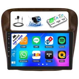 SIXTOP [2+64G] Android Car Stereo for Honda Odyssey 1996-1999 Upgrade Replacement Radio Carplay Android Auto Mirror Link 30 Themes 9 inch Touchscreen FM GPS Bluetooth+AHD Camera&MIC