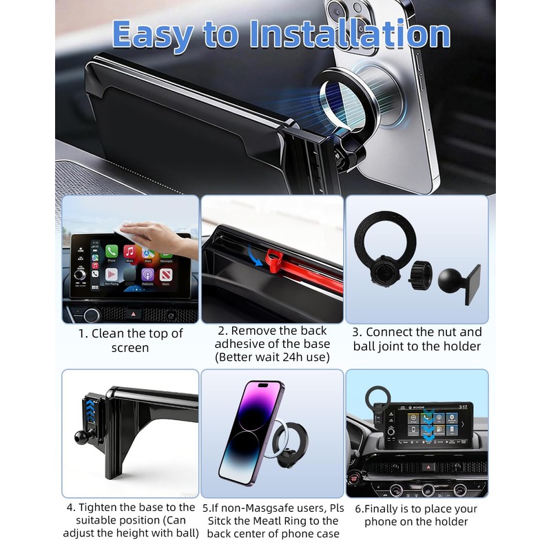 PZK Car Phone Holder for Ford Maverick 2022 2023 2024