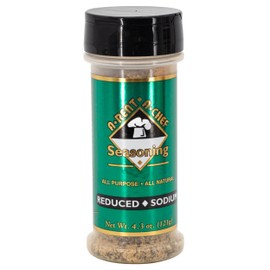 All Natural, Reduced Sodium All-Purpose Seasoning | Gluten & Sugar Free, No MSG | 4.3 oz. Bottle by A-Rent-A-Chef