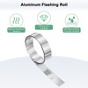 M METERXITY 2-Pack Aluminum Flashing, 3.3ft x 0.6" x 0.004"