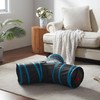 LeamStyle Home Cat Tunnels for Indoor Cats 3 Way Play